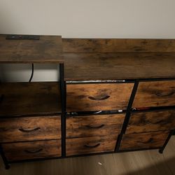 Sturdy Fabric Dresser