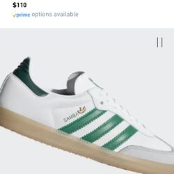 Women Sambas Size 7  Green 