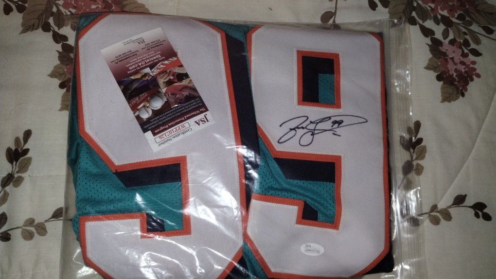 Jason Taylor Jersey Sign Autograph