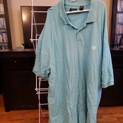 CHAPS light blue short sleeve polo
