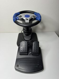 Intec Racing Steering Wheel & Pedals Set – Vintage Game Controller