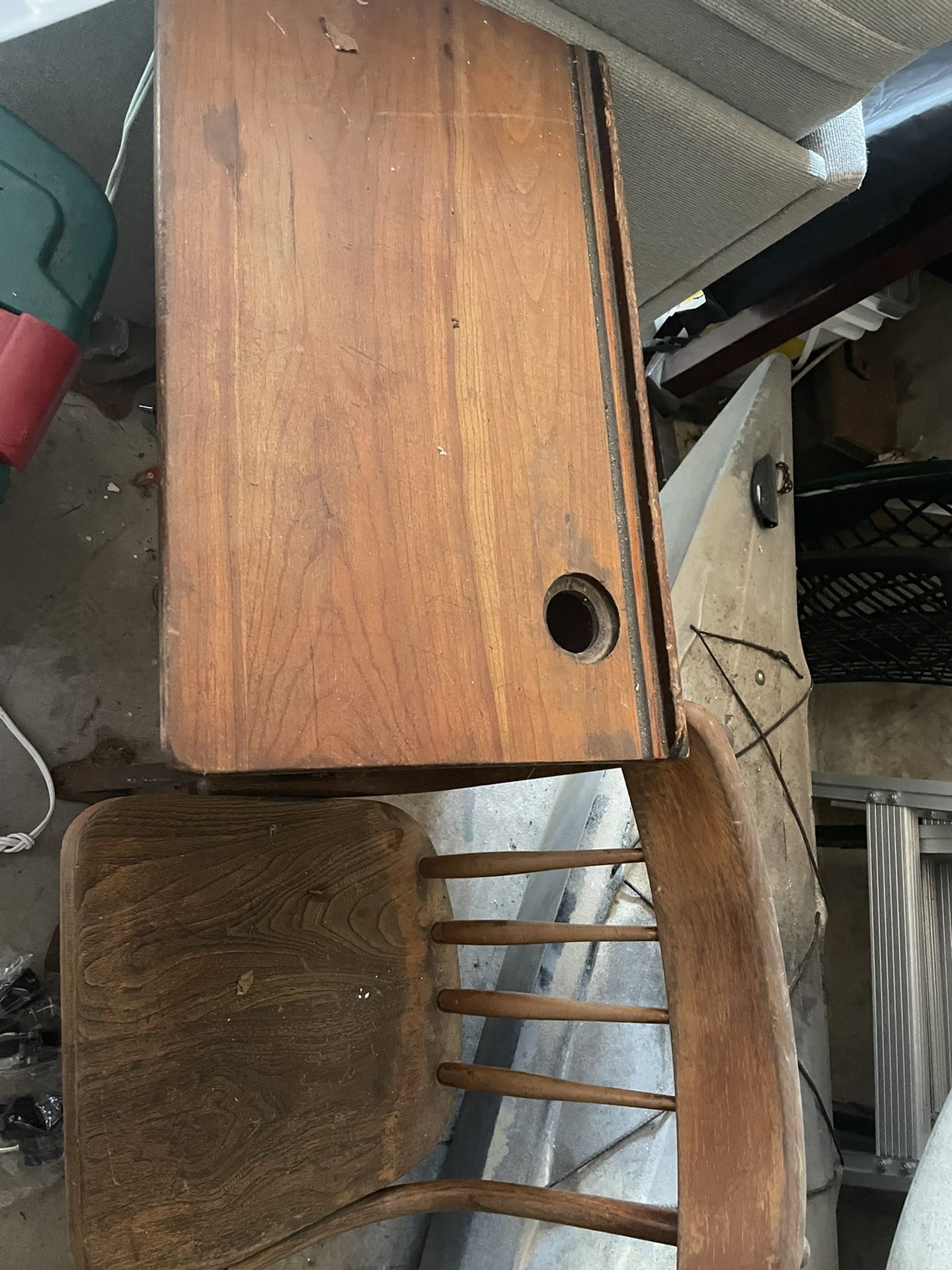 Antique School Desk