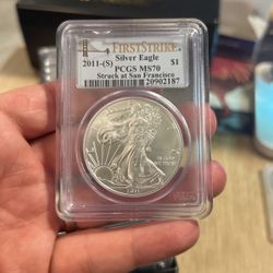 2011-S American 🇺🇸 Silver Eagle 🦅 