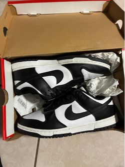 Nike dunk low Panda Retro white black panda size 10w 8.5men