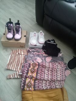 Dresses and shoes