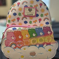 LoungeFly Mini Backpack + Matching Wallet 