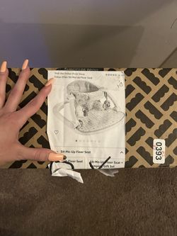 Fisher price floor seat