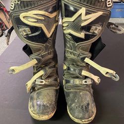 Guys Alpine Stars Tech 8 Riding Boots Size 11. Moto X