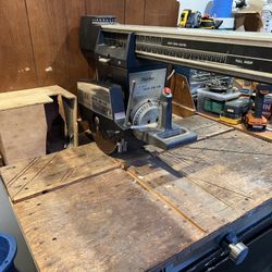 1970 Montgomery Wards 10 Inch Radial Arm Saw