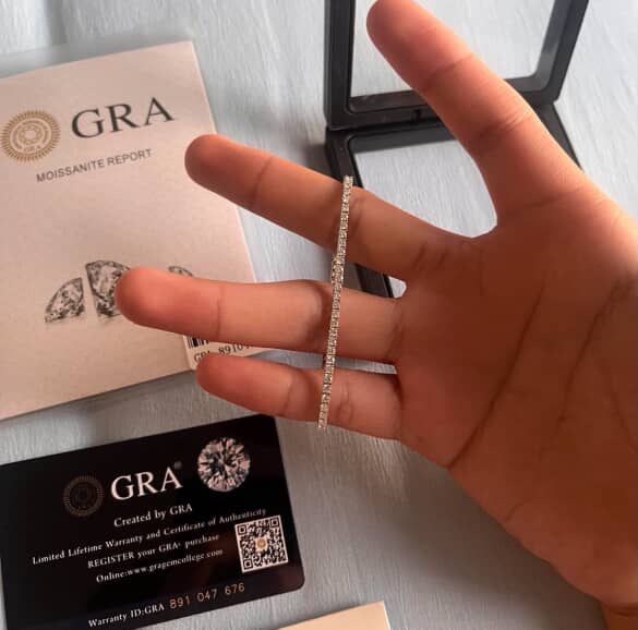 Moissanite Bracelet