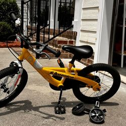 Submarine Steel Cycle Bike Child's Bicycle 16 Inch Yellow