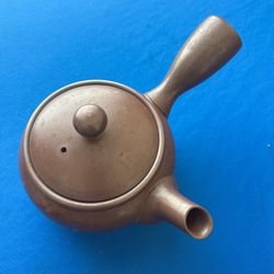 Japanese Clay Kyusu Side-Handle Teapot