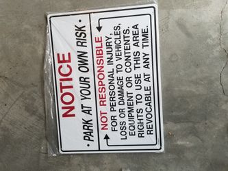 Parking and Traffic Signs