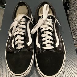 Boys /Mens Vans Size 8 1/2 In Very Good Condition