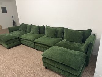 Emerald Green sofa
