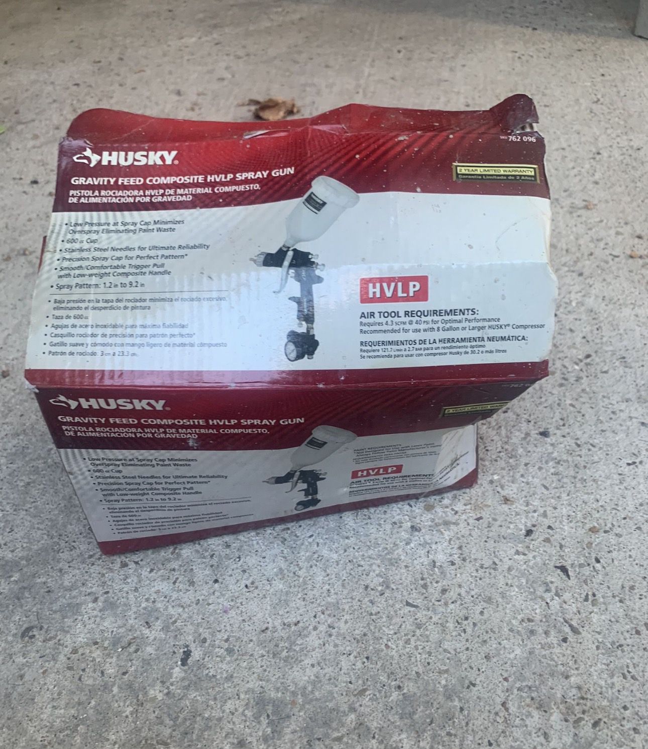 Husky spray gun