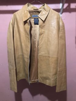 Aldo Calfskin Jacket Men’s XL. Exquisite!