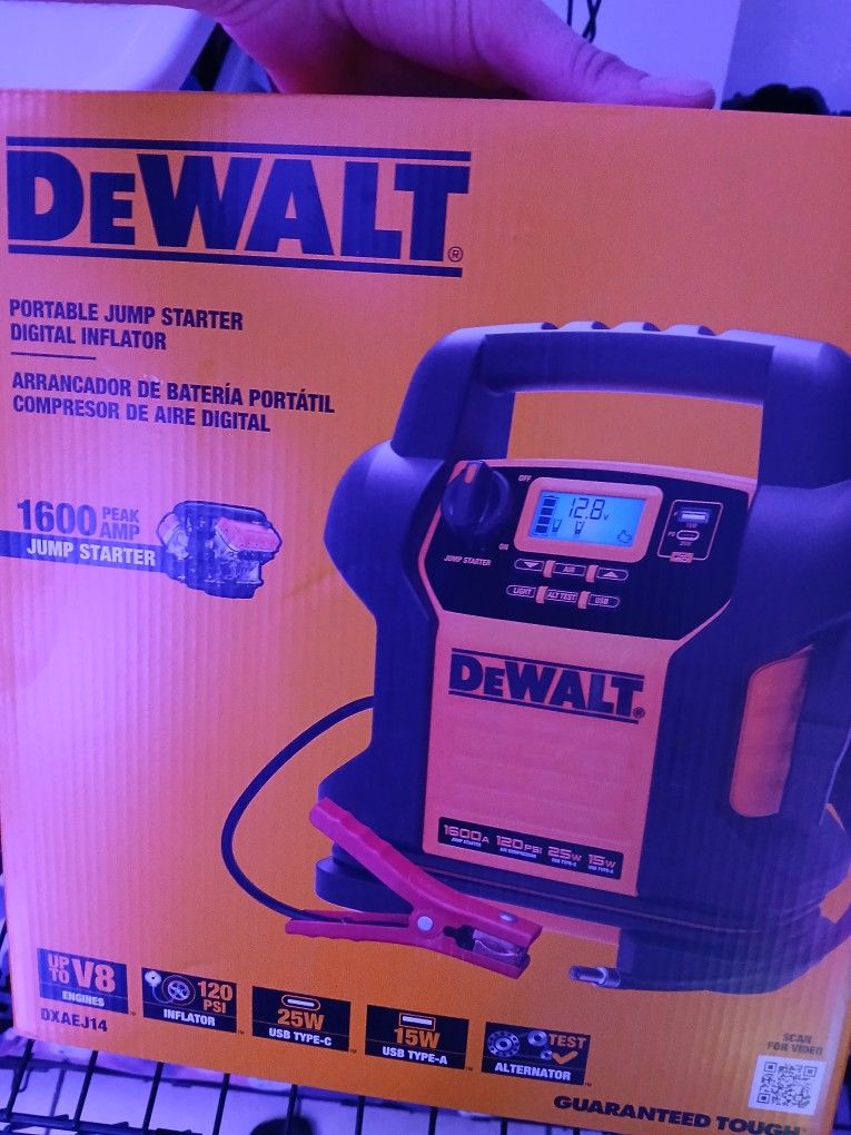 New Jump Starter/inflator