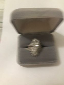 Diamond Cluster Diamond Ring