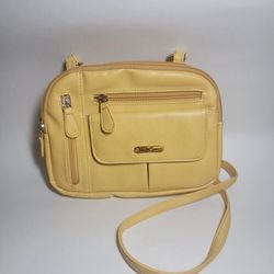 MultiSac women's yellow crossbody purse