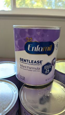 Enfamil Gentlease Infant Formula 7-Can Lot