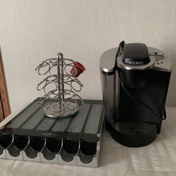 Keurig with two kcup holders