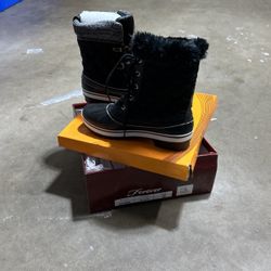 Woven Snow Boots 