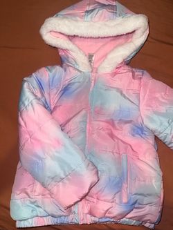 Rainbow Puffer Jacket (size 4T)