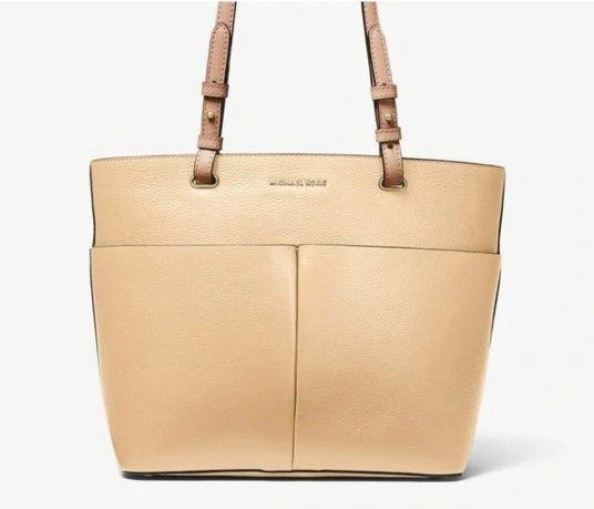 Michael Kors Bedford Pebble Grain Leather Tote Handbag, Brand New and Authentic 