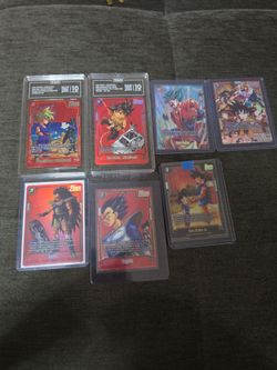Dragon Ball Super Fusion World Cards ( Red Mangas, TAG 10's)