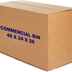 Commercial Bin48x24x28  Used For Shipping Overseas