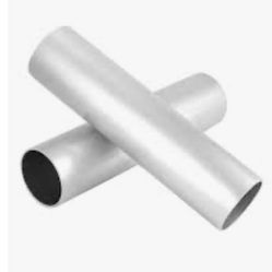 QWORK Straight Intercooler Pipe, 2 Pack Aluminum Pipe Tube