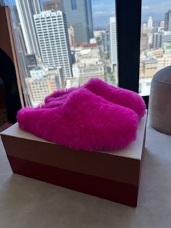 Marni Fur Slides