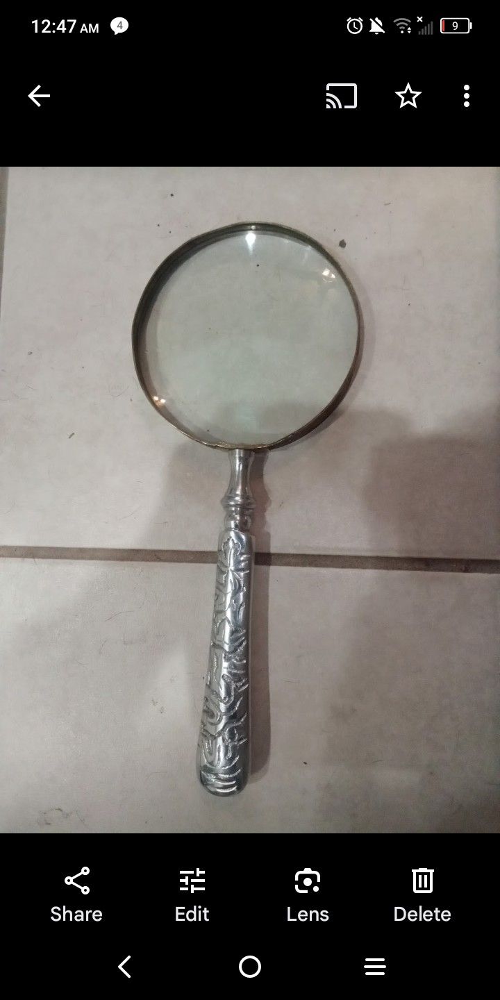 Rare Antique Magnifying Glass