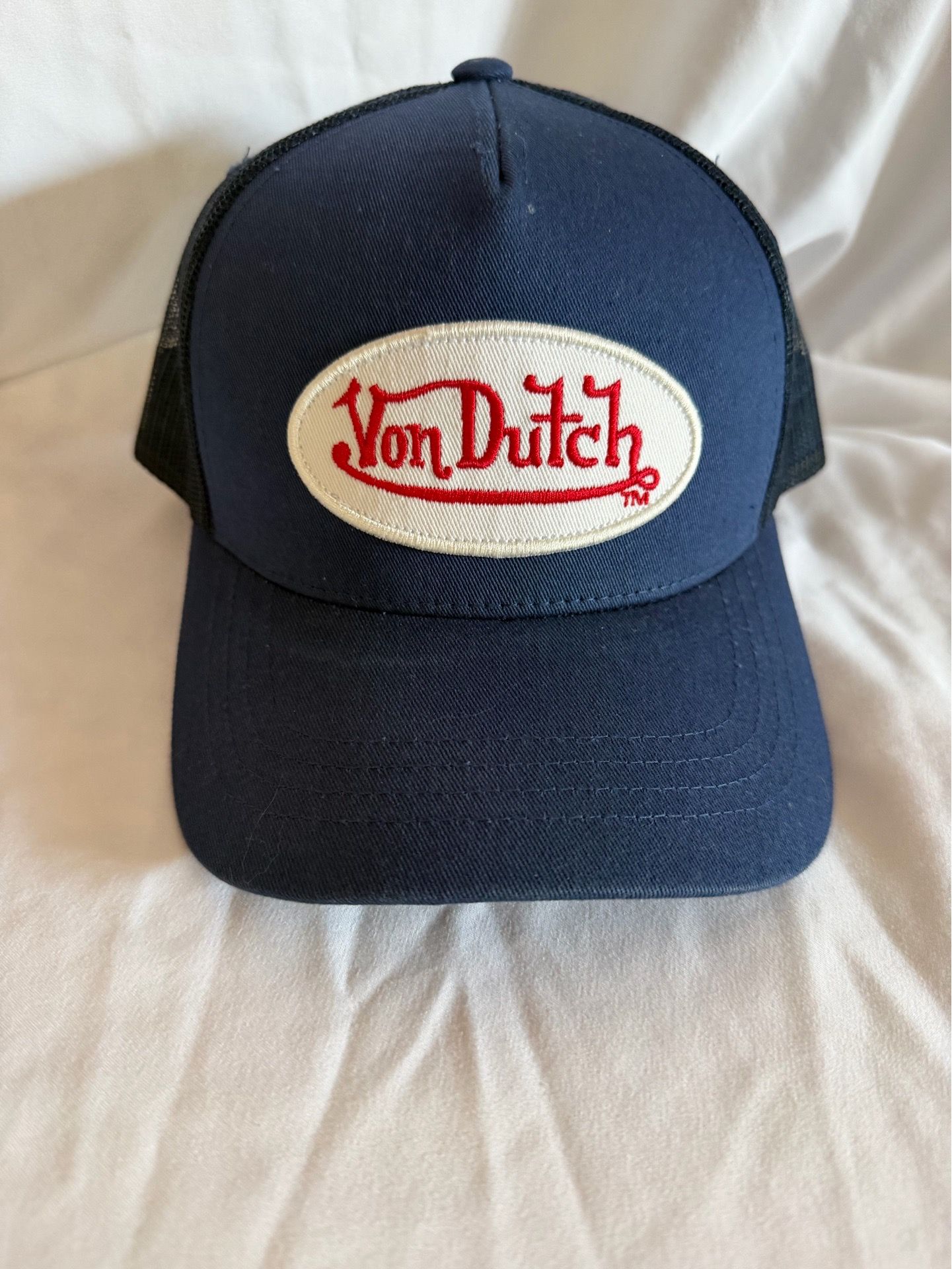 Men’s Von Dutch Hat, Ball Cap, Navy, SnapBack