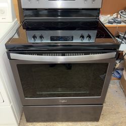 Whirlpool Smooth Surface 5 Burner Self Cleaning Range 