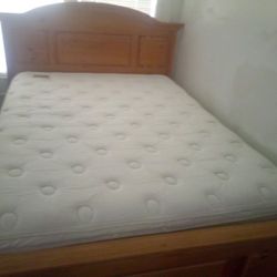 Queen Pillow Top Mattress.  Delivery Also Available.