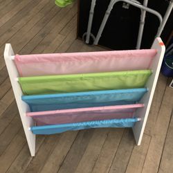 Kids Fabric Bookshelf 