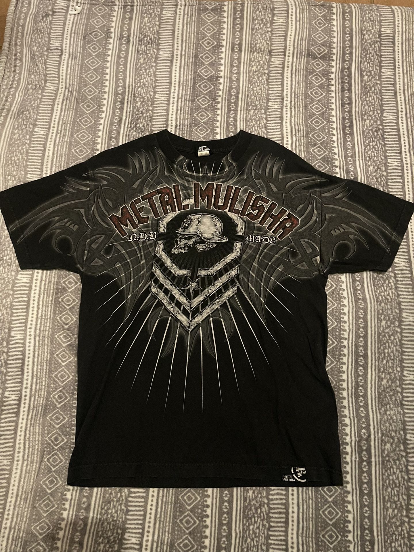 Metal melisha shirt size L