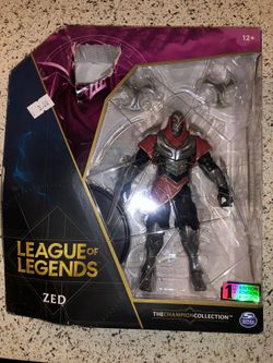 League of Legends 6’ Zed Collectible Figure Champion Collection 1st Edition