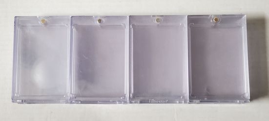 (40) One-Touch Magnet Sports Card And Trading Card Protective Holders