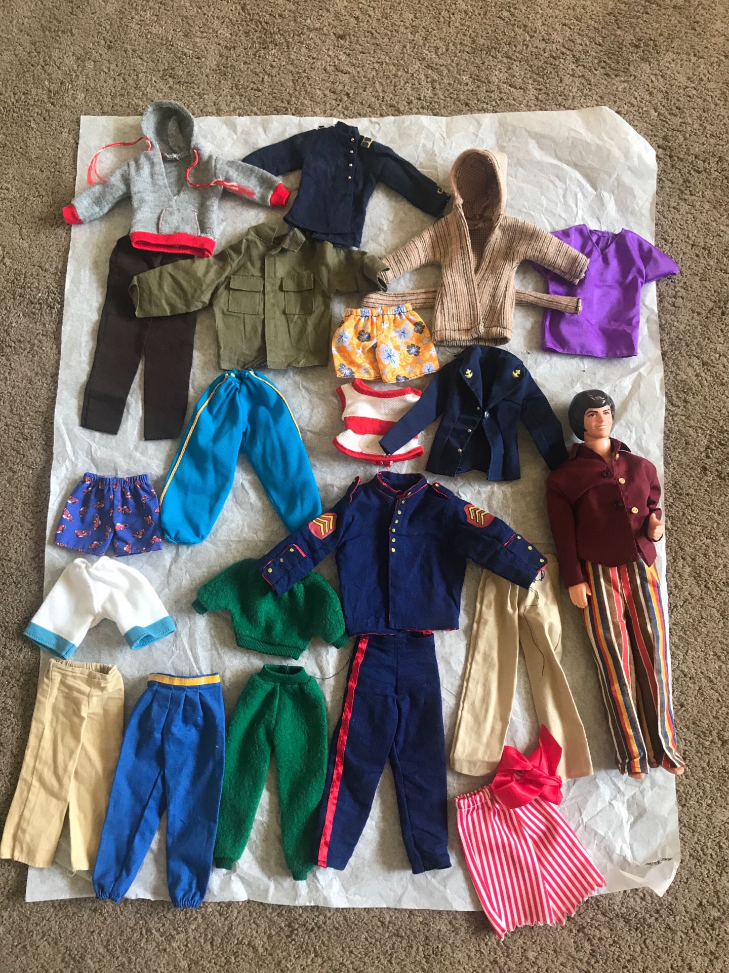 Ken Clothing And Doll