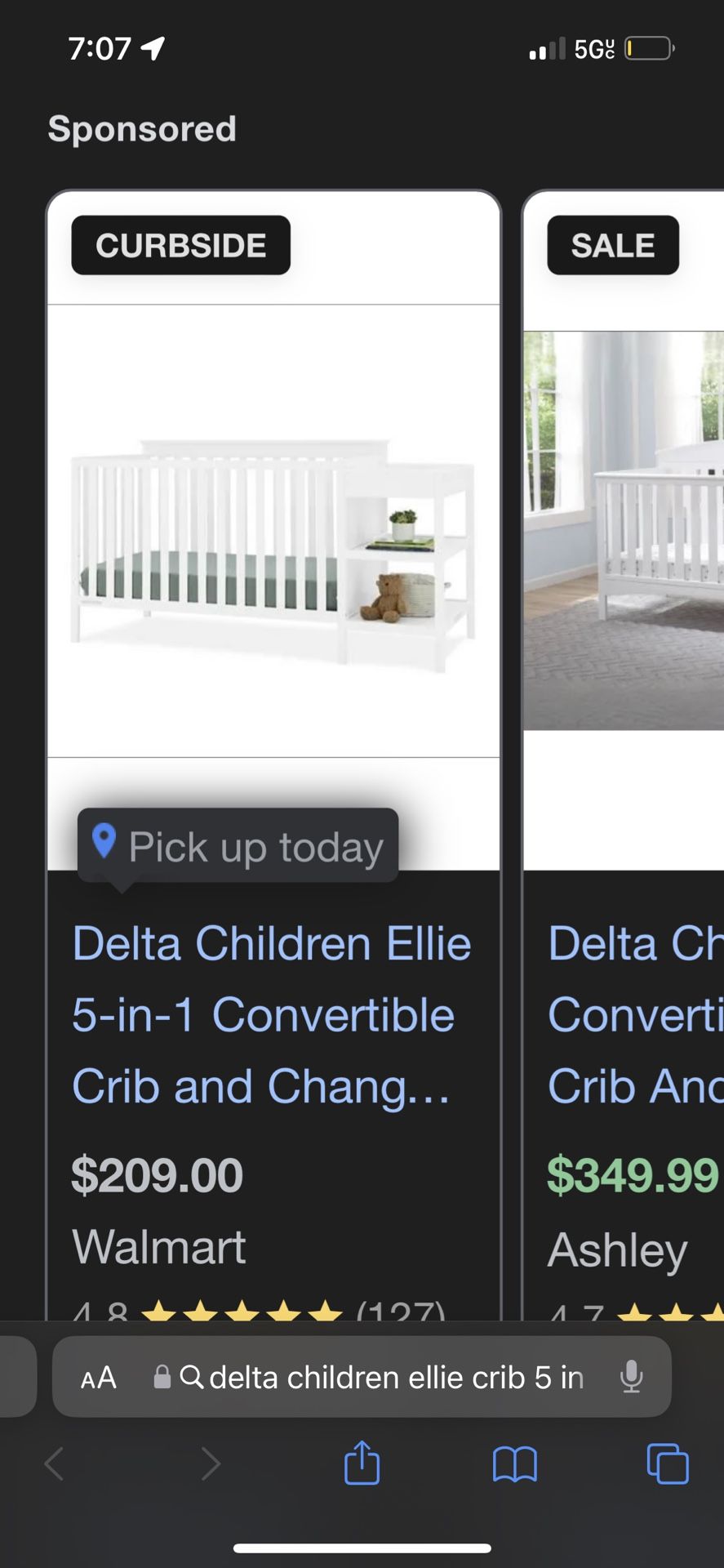 5 In 1 Baby Crib