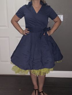 50s style pin up dress