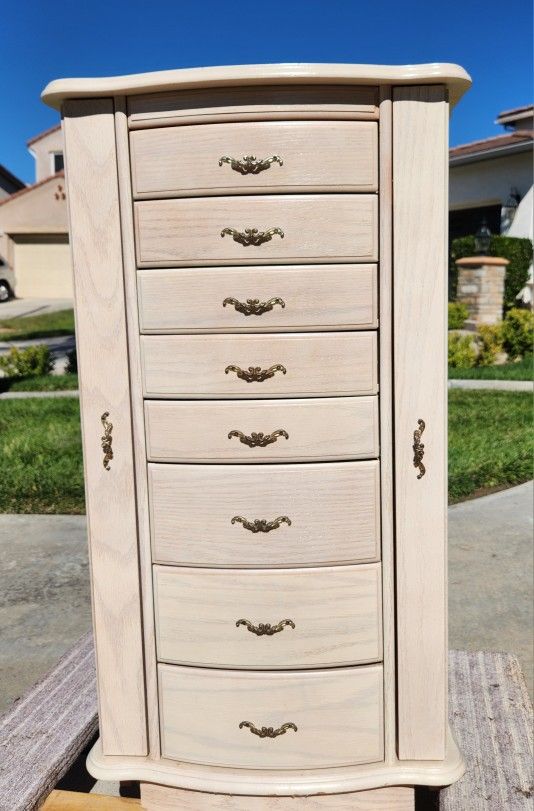 Standing Floor Jewelry Organizer