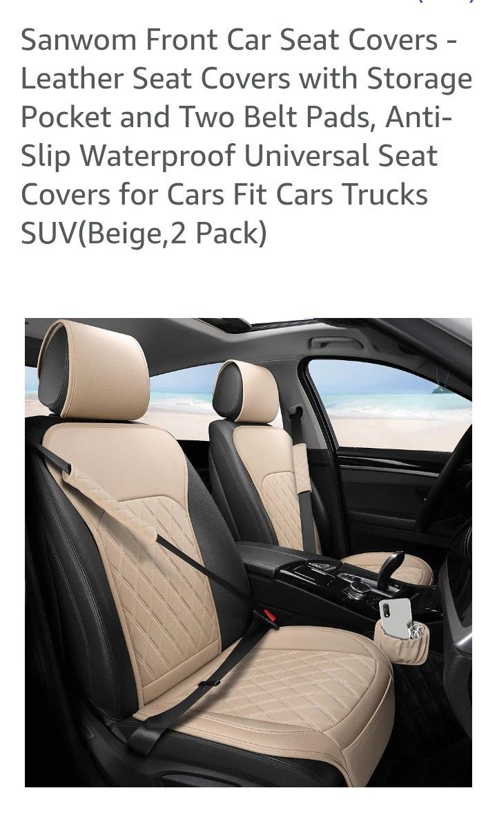 Front Seat Covers, Universal