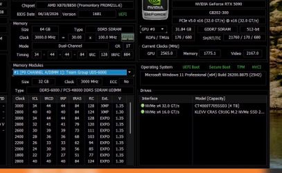 Rtx 5090 gaming computer  7800x3d