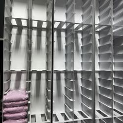 Metal Solid Shelving 8ft x  H 