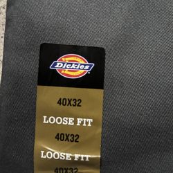 Loose fit dickies dark gray