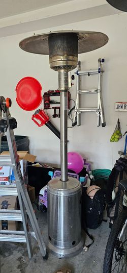 Stainless steel patio heater